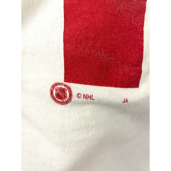 VTG Brendan Shanahan Detroit Red Wings TShirt Mens XL NHL Sport Attack #14 - Picture 8 of 15